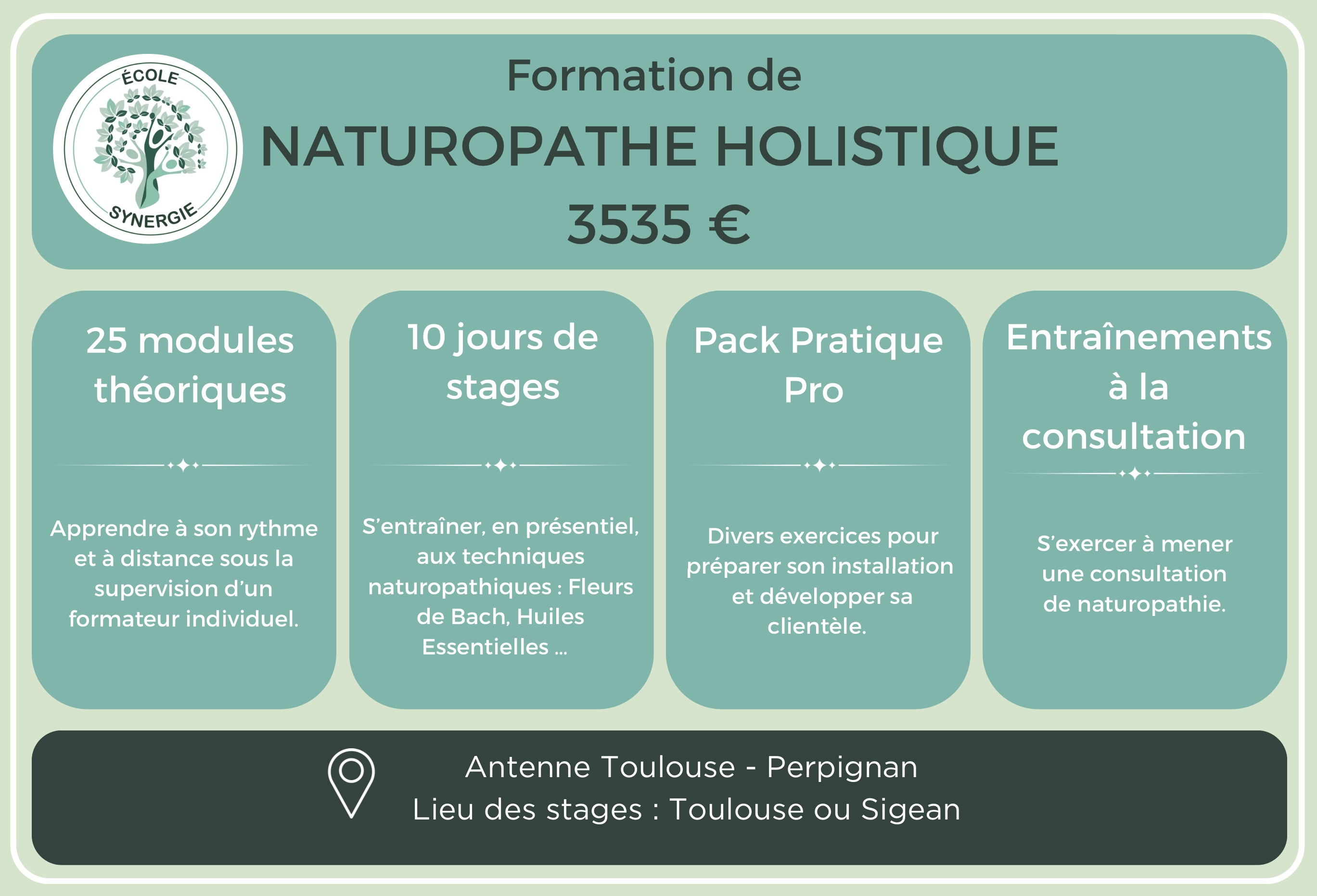 Formation naturopathie distance et à Toulouse